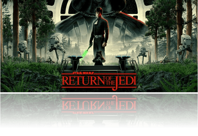 The BBC Reports on Matt Ferguson's Return of the Jedi Poster
