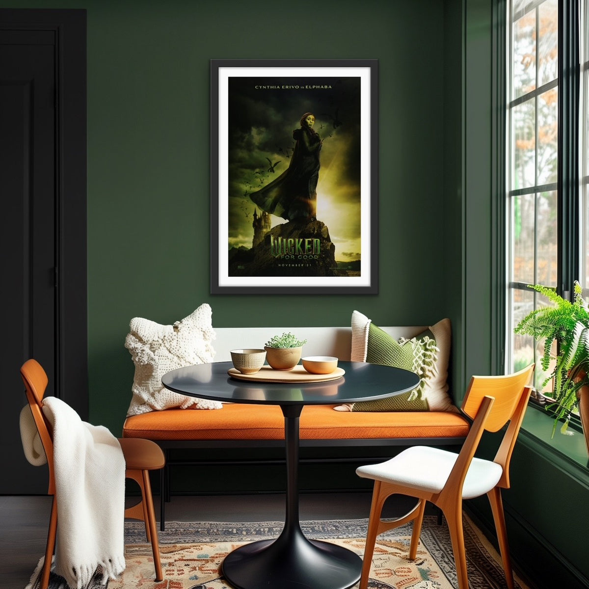 An original movie poster for the film Wicked For Good