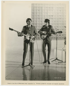 An original movie still for The Beatles film A Hard Day's Night