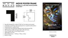 Load image into Gallery viewer, The Art of the Movies &#39;Off The Shelf&#39; 27x40 movie poster frame