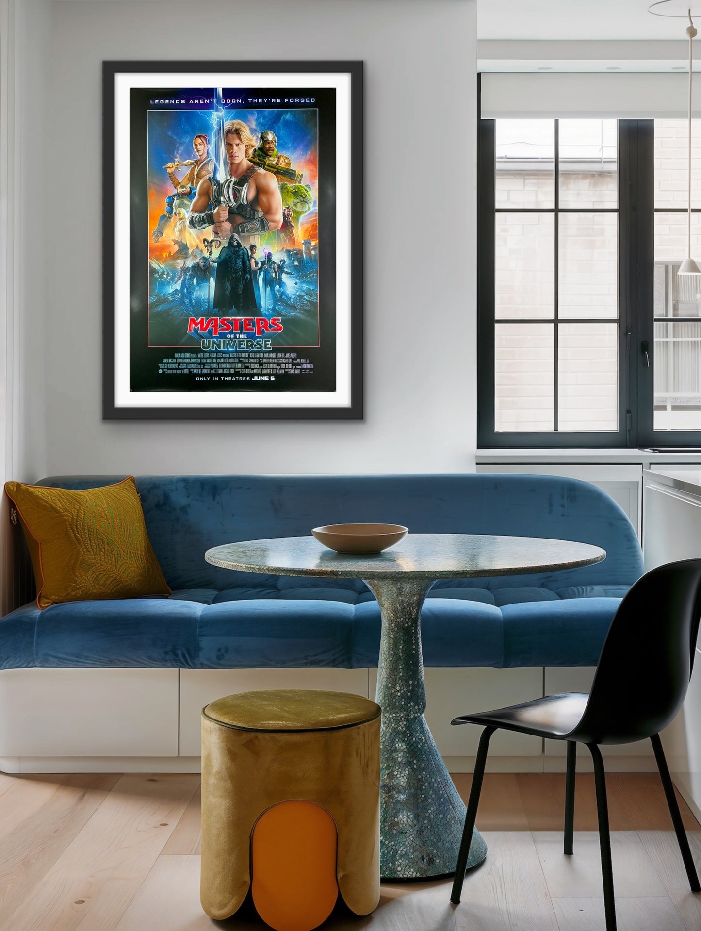 An original movie poster for the 2026 film Masters of the Universe