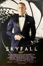 Load image into Gallery viewer, An original movie poster for the James Bond film Skyfall