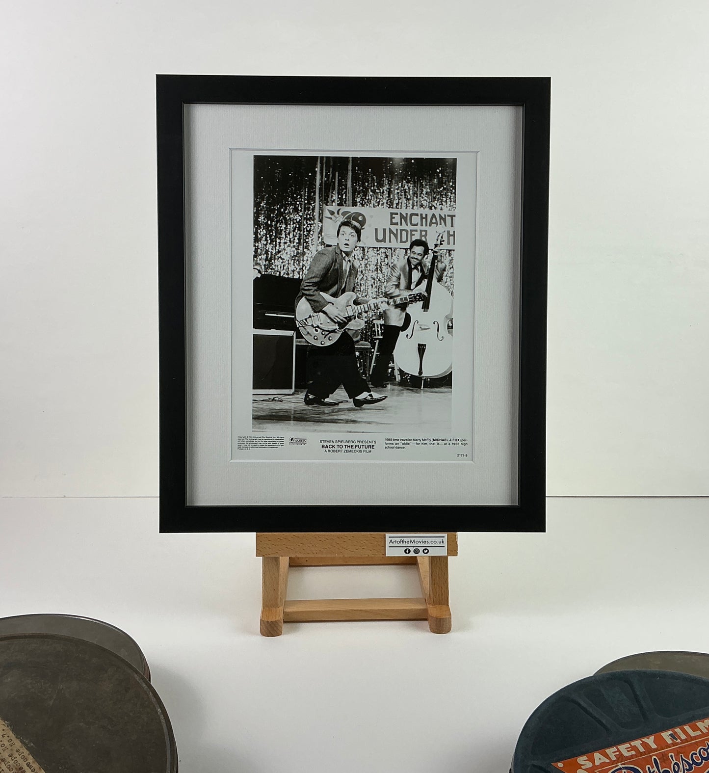 An original 8x10 movie still for the film Back to the Future