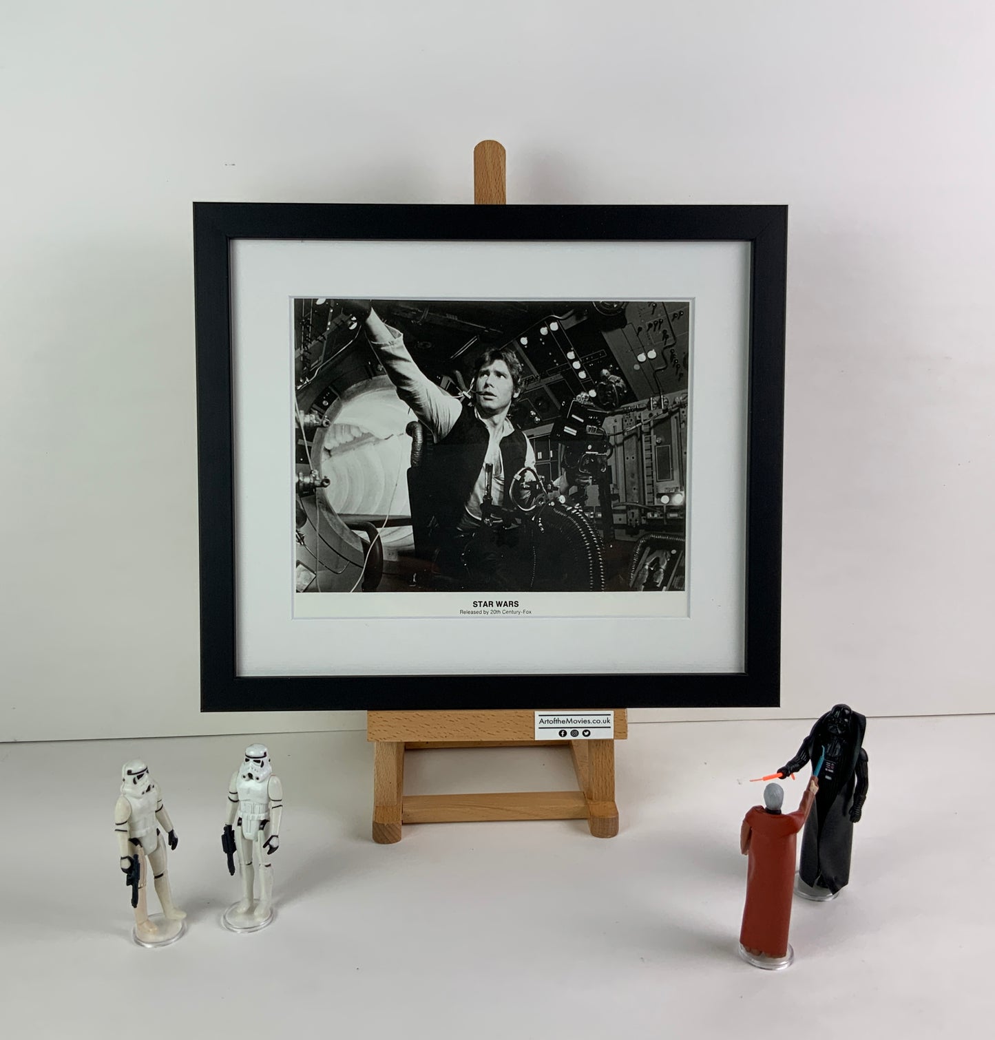 An original 8x10 movie still from the George Lucas film Star Wars (1977)