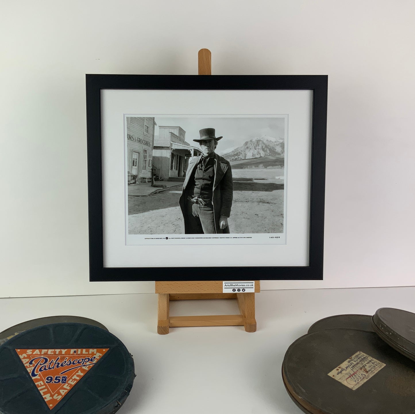 An original and framed 8x10 movie still for the Clint Eastwood film Pale Rider