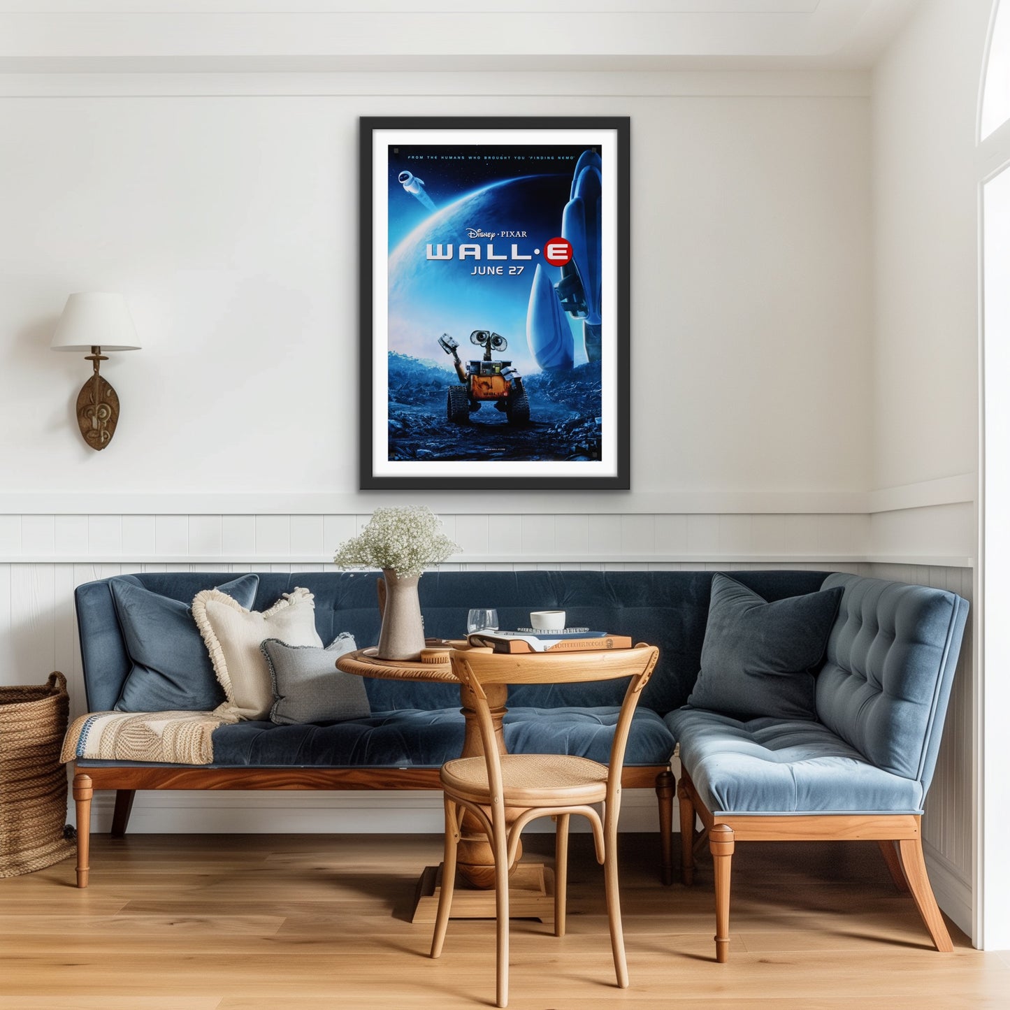 An original movie poster for Disney & Pixar's WALL-E