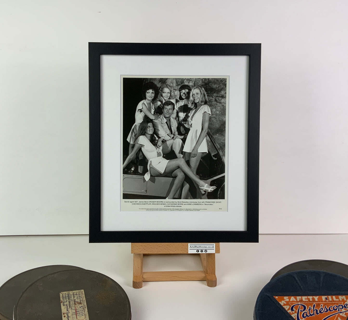 An original 8x10 movie still from the James Bond film Moonraker