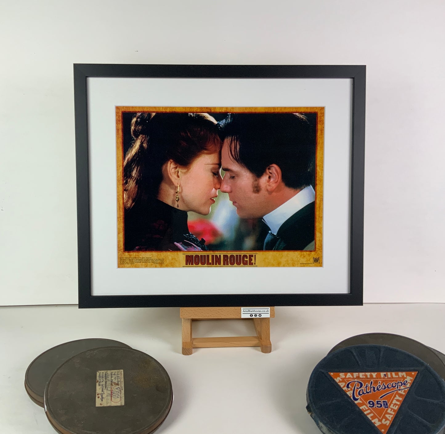 An original 11x14 lobby card for the film Moulin-Rouge!