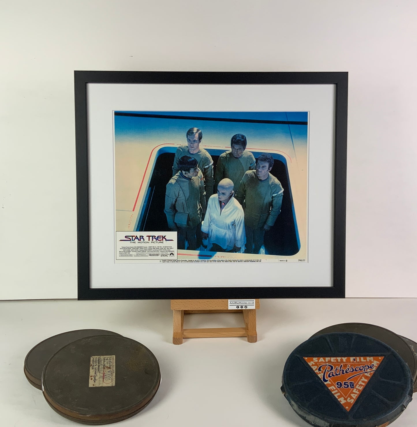 An original 11x14 lobby card for the film Star Trek The Motion Picture