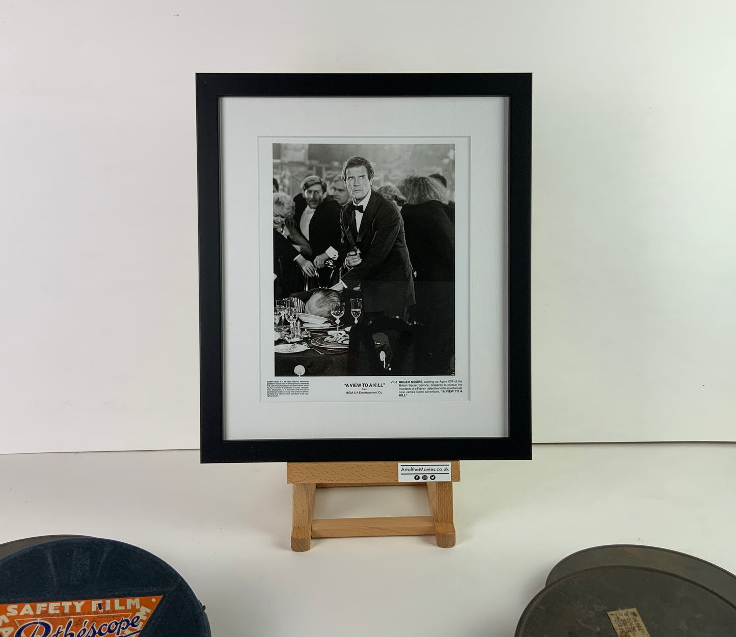 An original 8x10 movie still from the James Bond film A View To A Kill