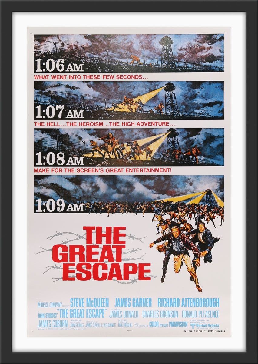 The Great Escape - 1963 - Original Movie Poster - AotM – Art of 