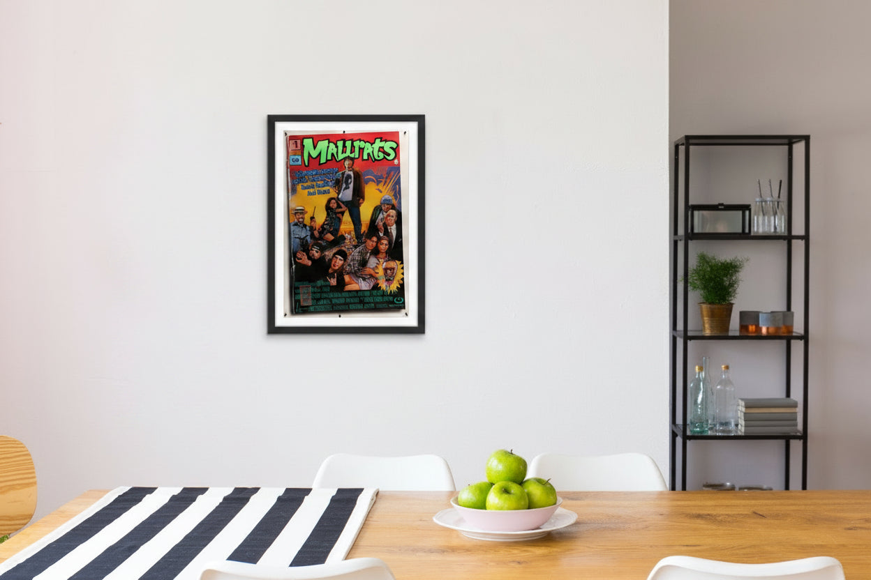 An original movie poster for the film Mallrats