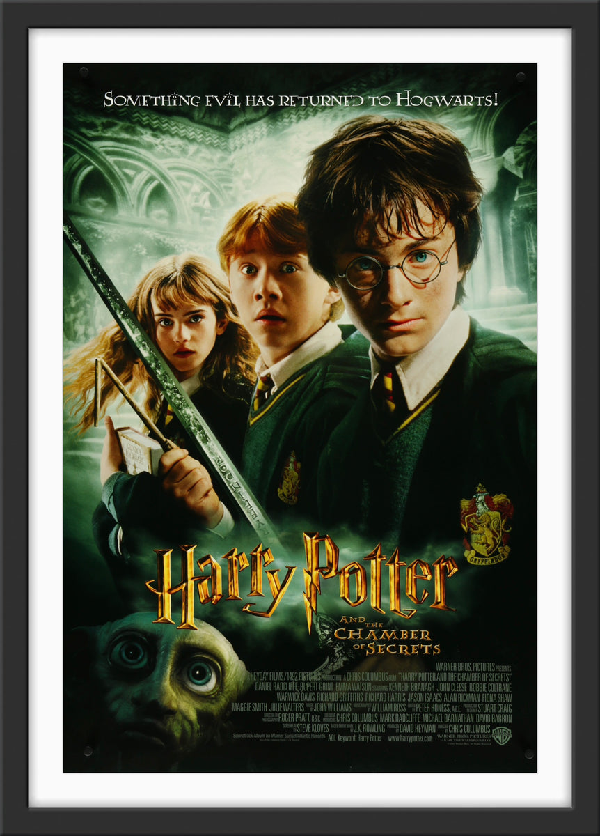 Harry Potter and the Chamber of Secrets 2002 -Movie Poster – Art