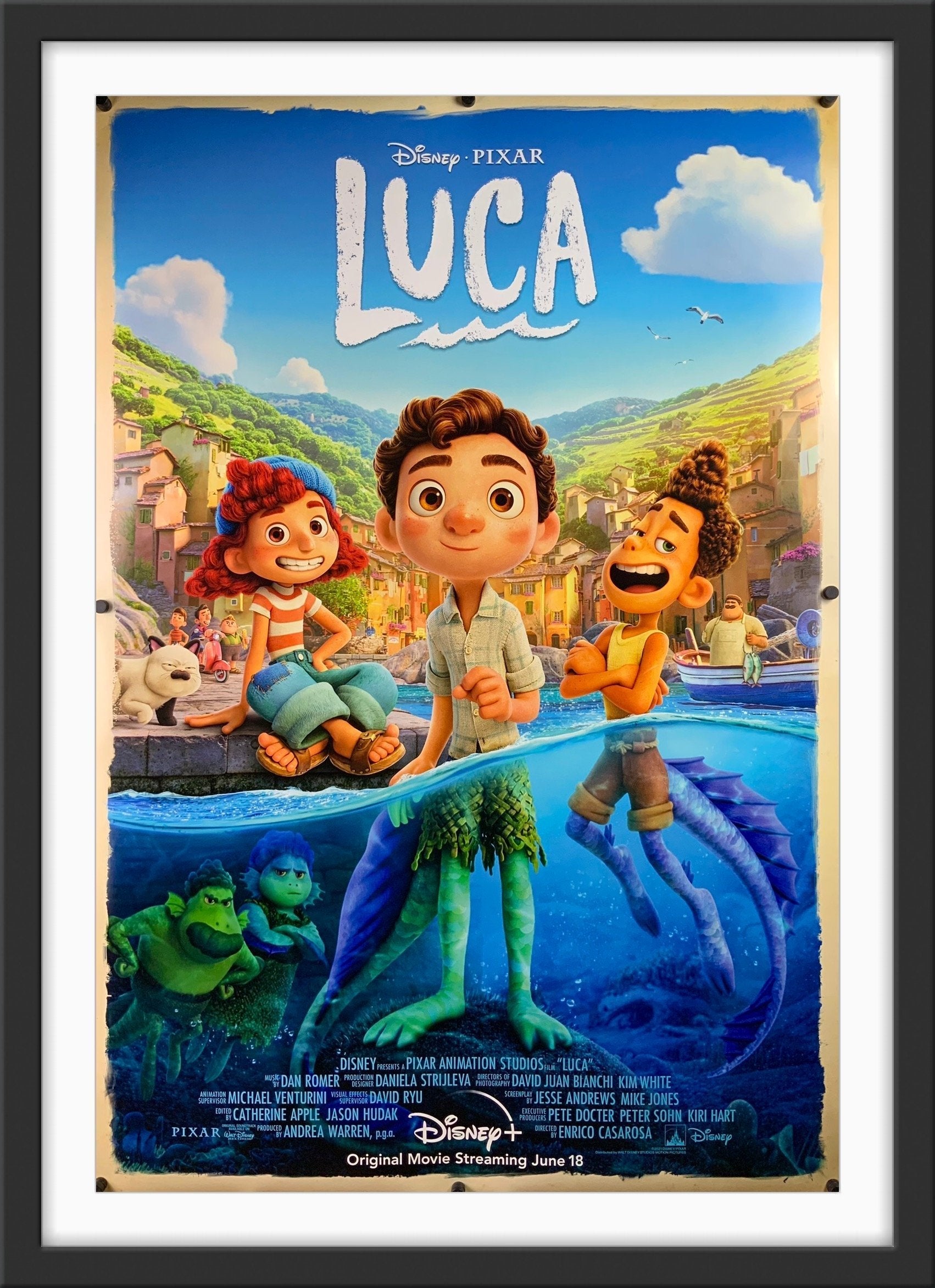 Luca - 2021 - Original Movie Poster – Art Of The Movies