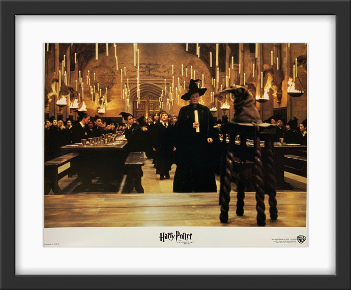An original 11x14 lobby card for the film Harry Potter and the Philosopher's Stone