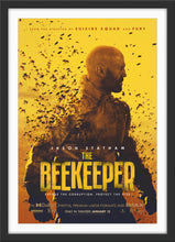 Load image into Gallery viewer, An original movie poster for the Jason Statham film The Beekeeper