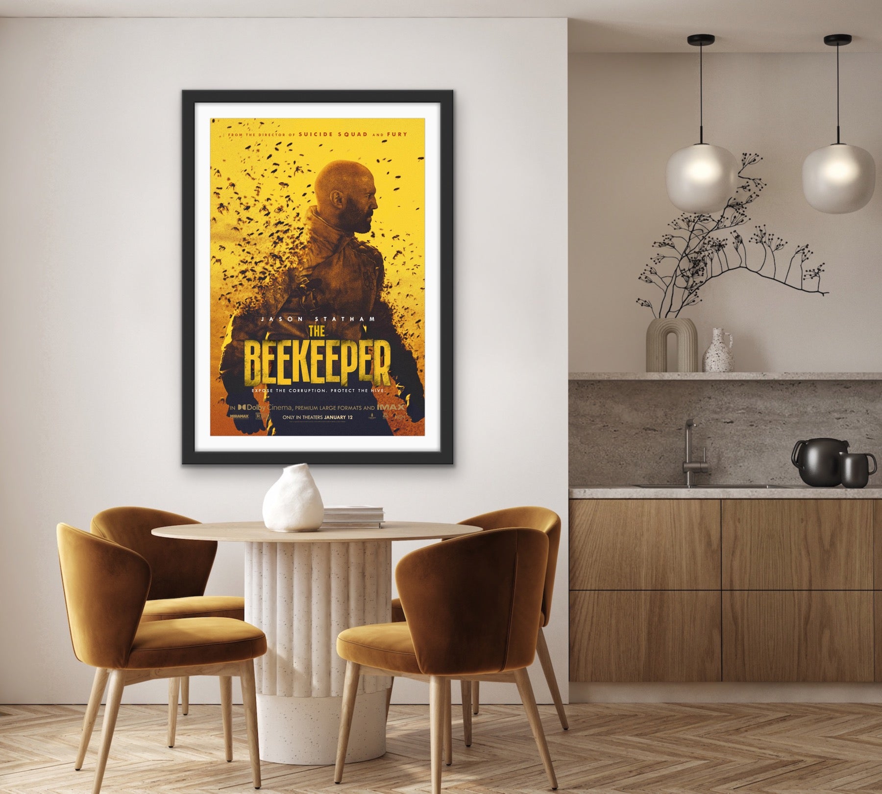 The Beekeeper - 2024 - Original Movie Poster - Art of the Movies