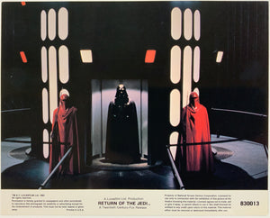 An original 8x10 lobby card for the Star Wars film Return of the Jedi