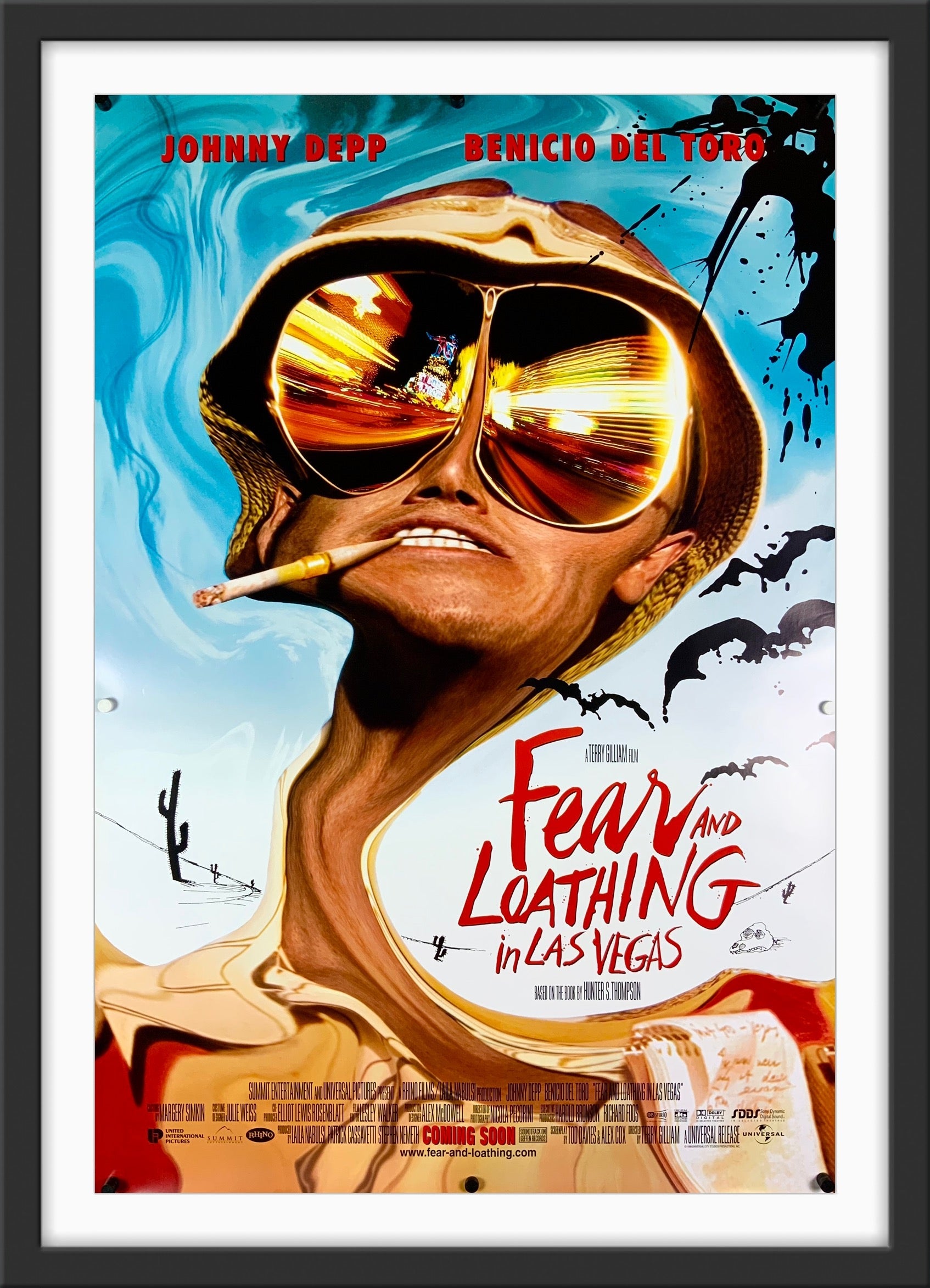 Fear,and Loathing in Las Vegas サマソニ Tシャツ Fear and Loathing in Las Vegas Tシャツ 半袖 クルーネック