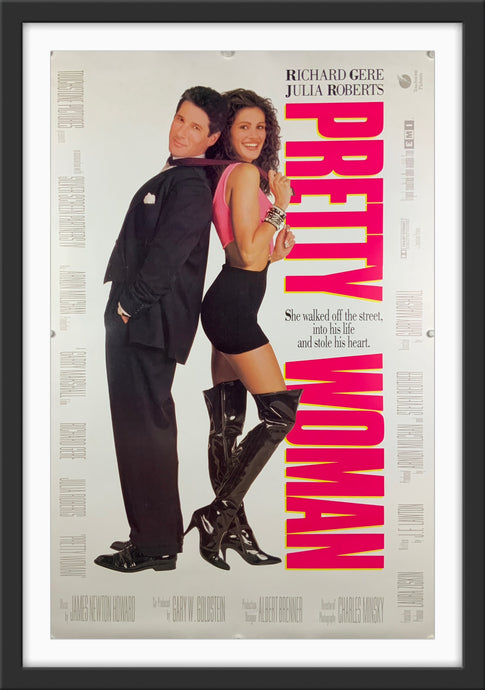 An original movie poster for the film Pretty Woman