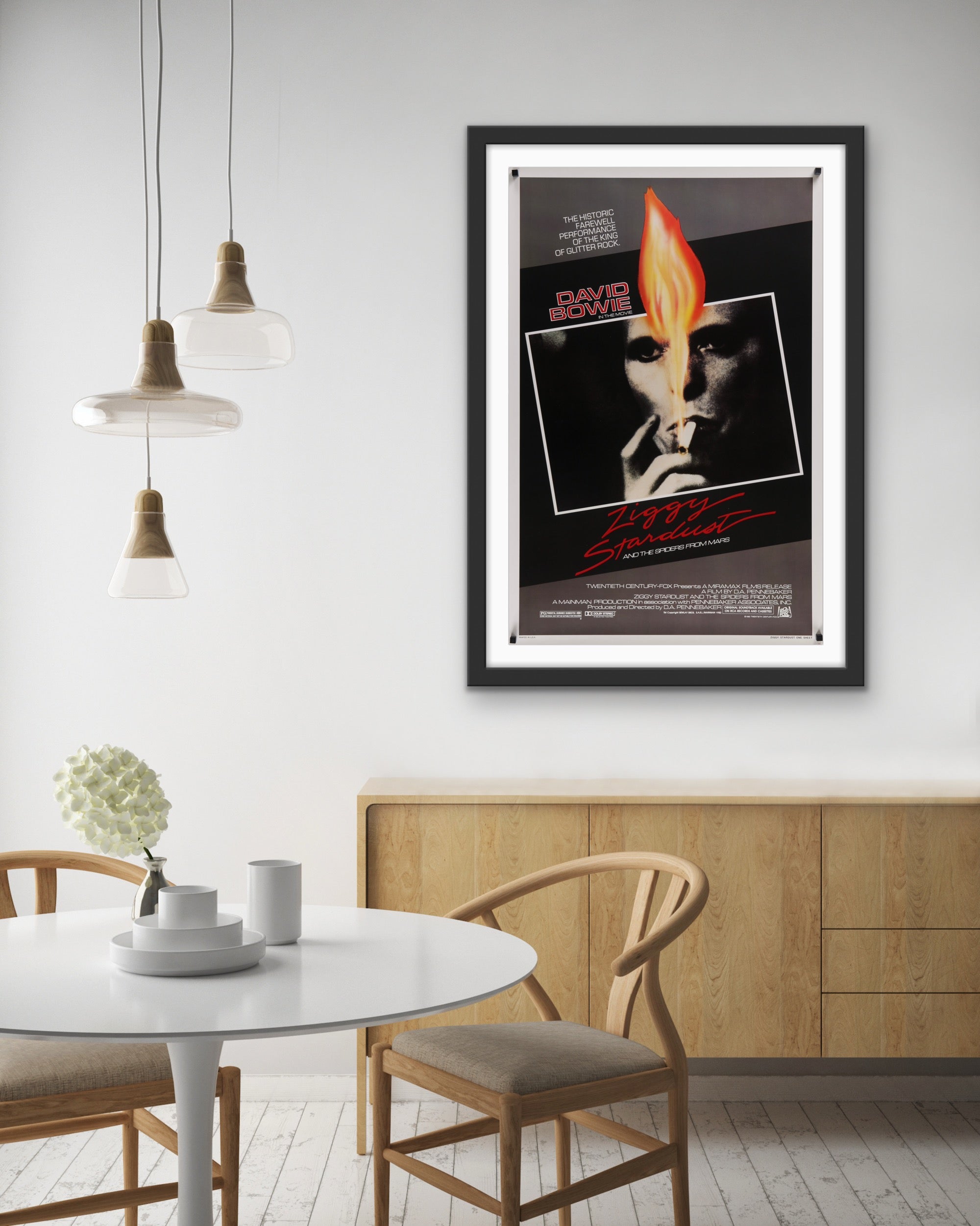 Ziggy Stardust and the Spiders From Mars - 1983 - Original Movie Poster ...