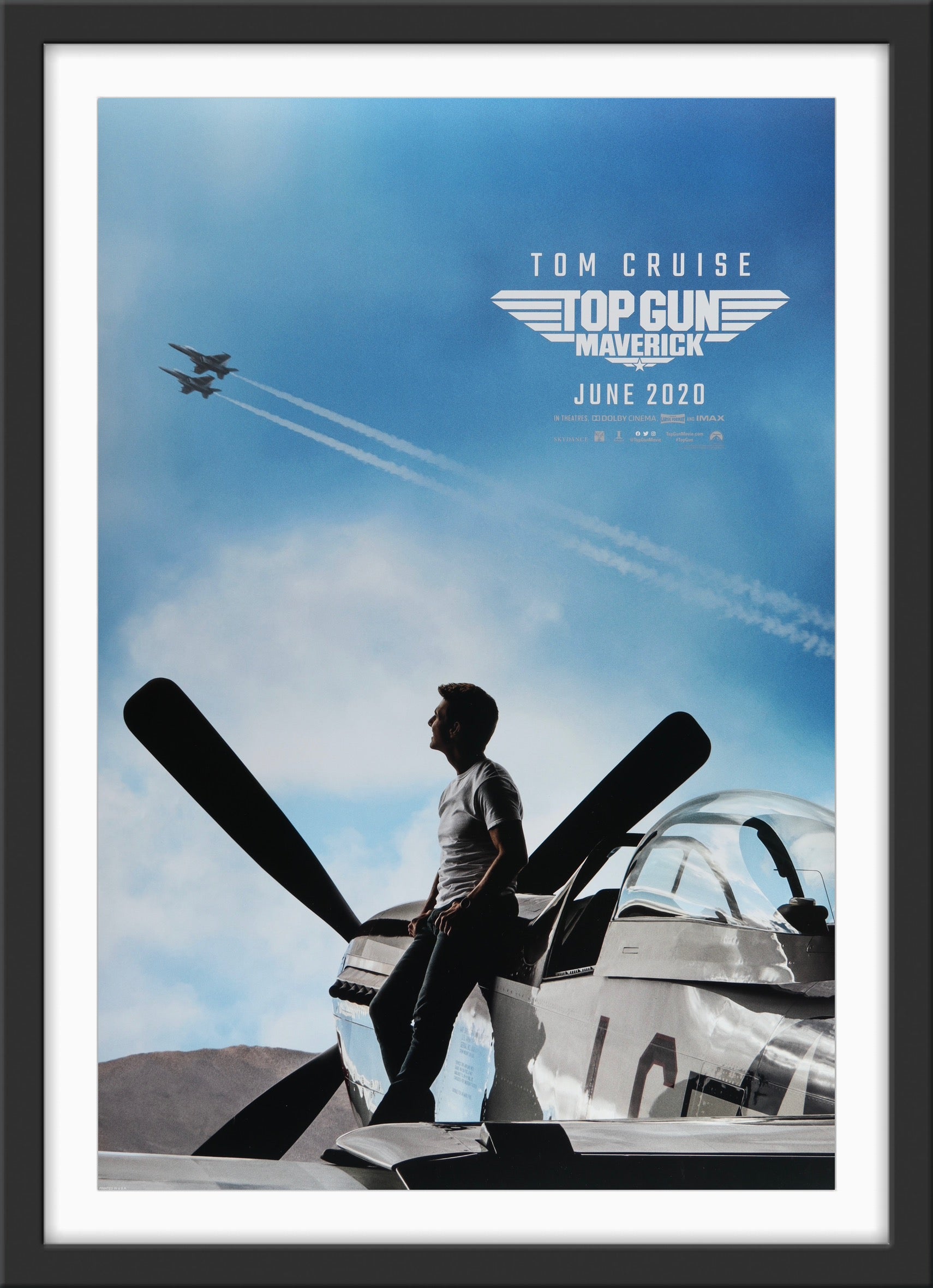 Original Top Gun: Maverick (2022) Movie Poster - 11x17" Official Cinema Poster (Not A Reproduction)