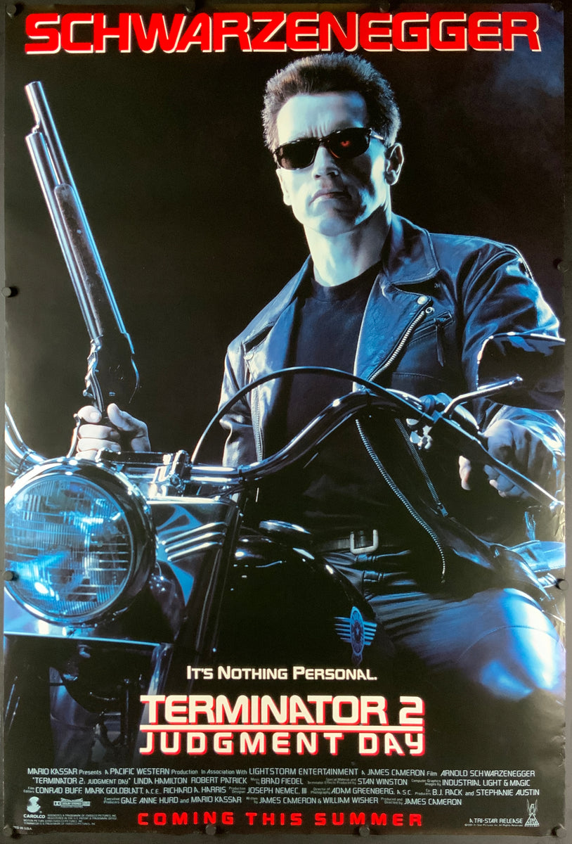 Terminator 2: Judgement Day - 1991 - Original Movie Poster – Art