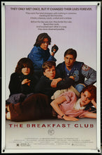 Load image into Gallery viewer, An original movie poster for the film The Breakfast Club