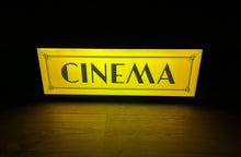Load image into Gallery viewer, The Art of the Movies Back-Lit Sign