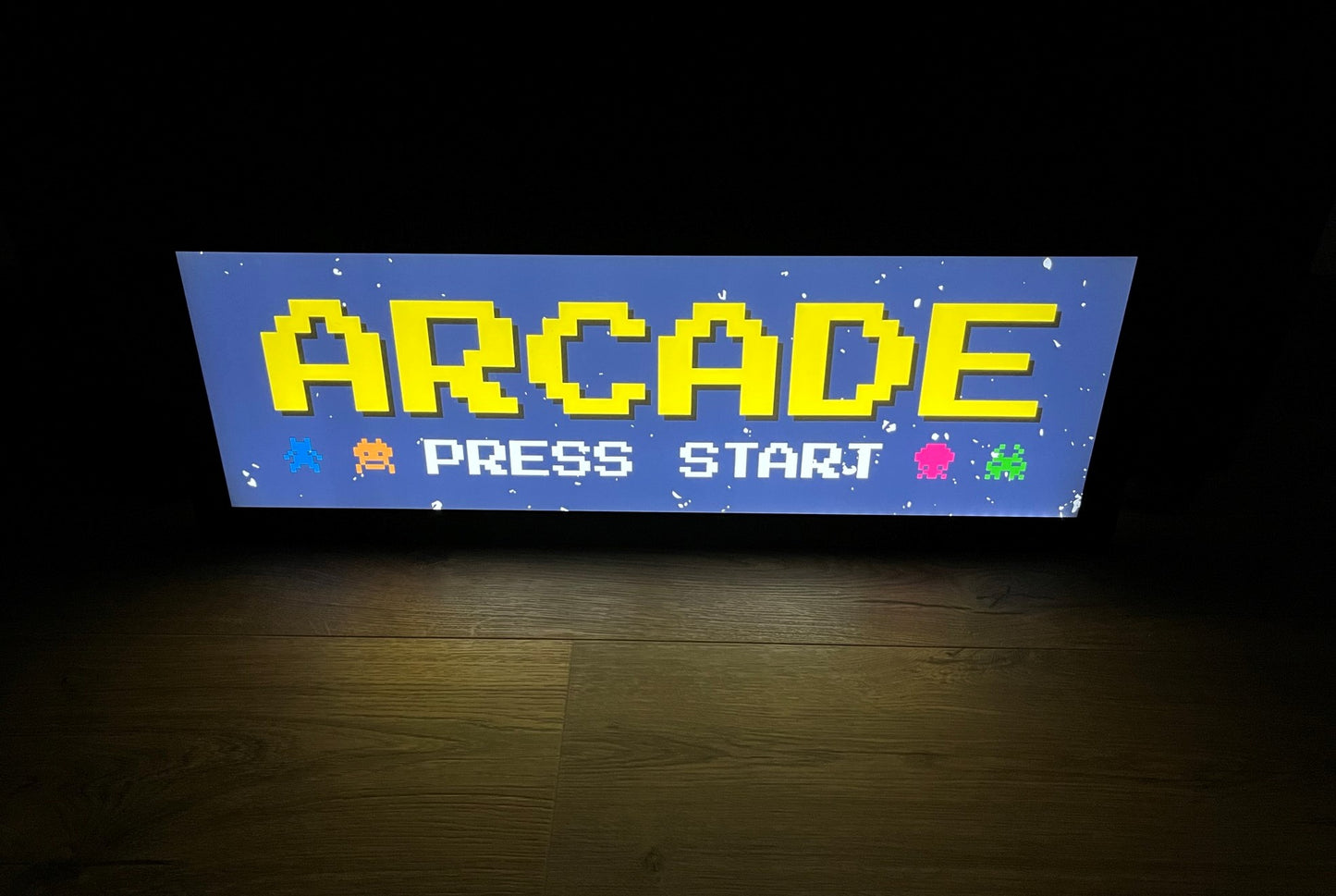 The Art of the Movies Back-Lit Sign