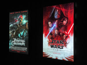 The Art of the Movies Light Box for cinema posters