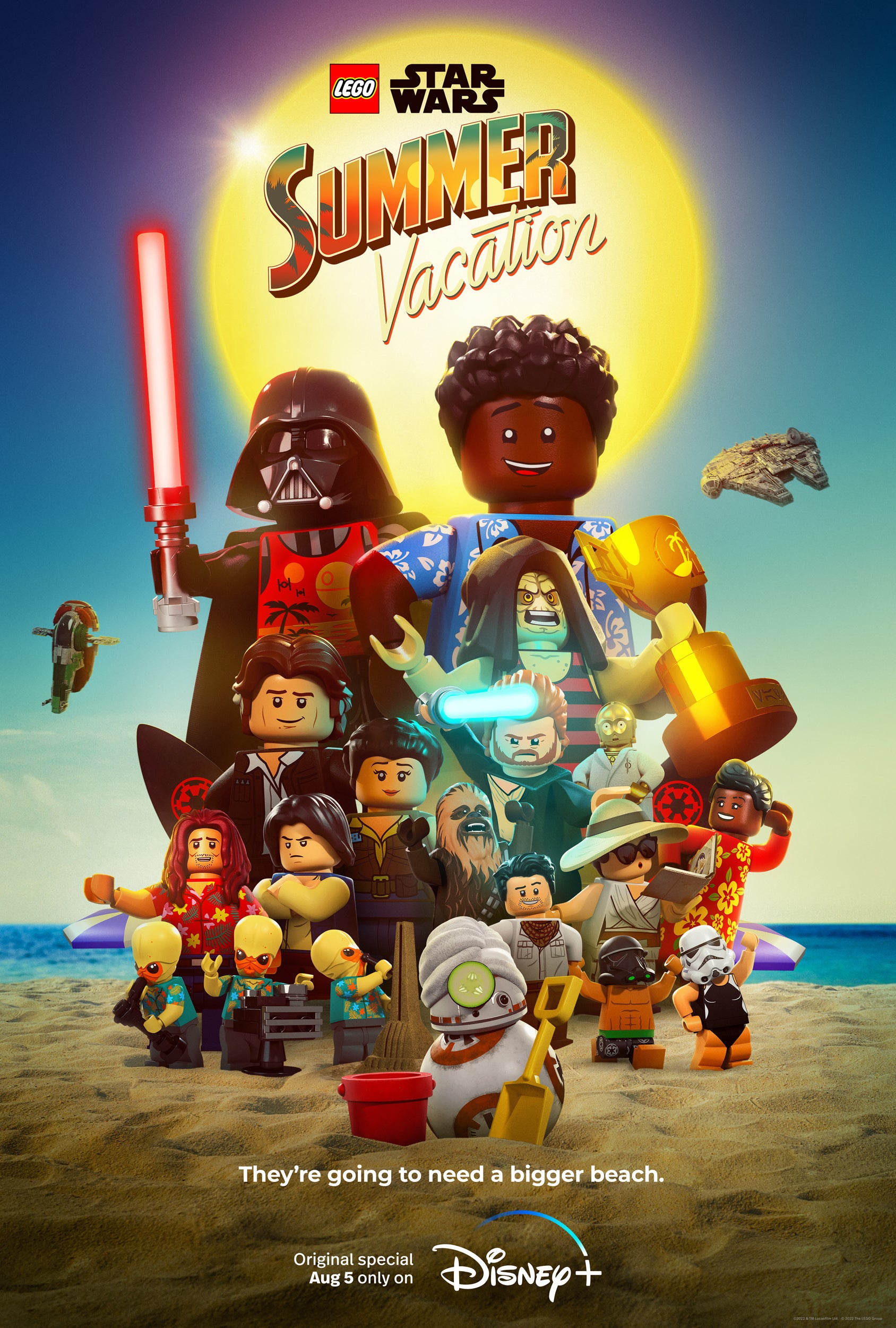 Star Wars LEGO Summer Vacation 2022 Original Poster – Art of