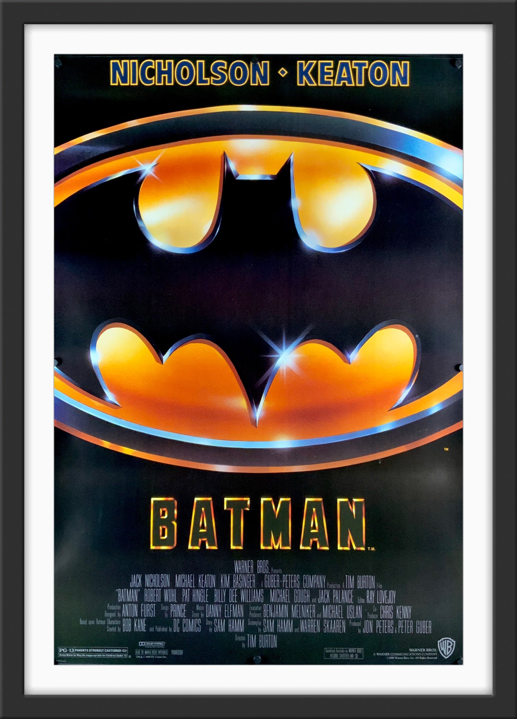1989 Batman Movie Poster 1989-batman-movie-poster