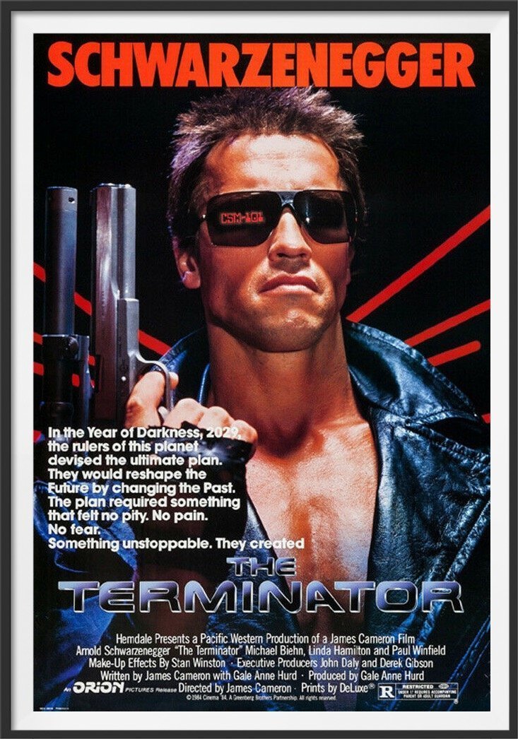 terminator 1984 poster