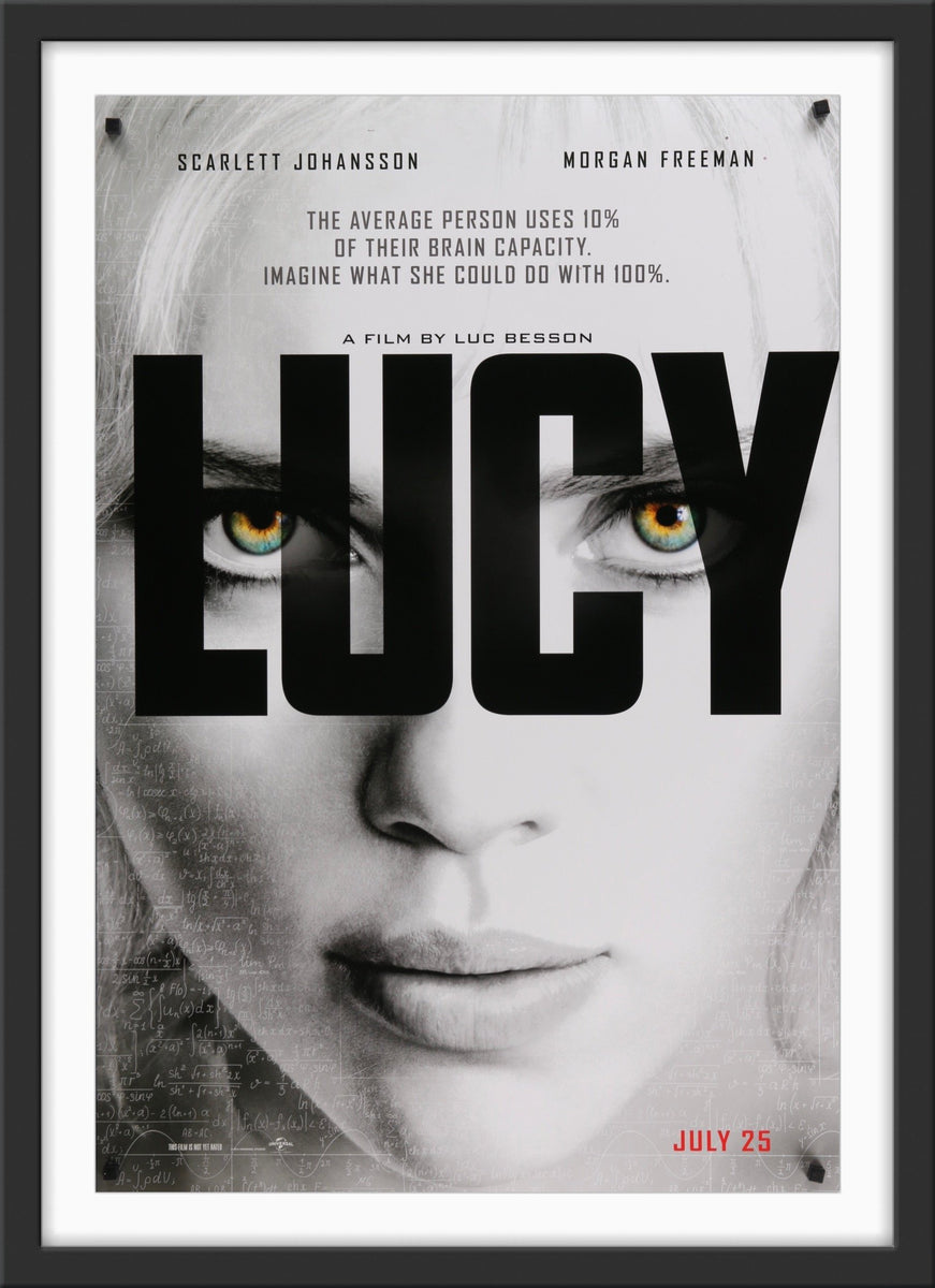 Lucy 2014 Original Movie Poster Art of the Movies