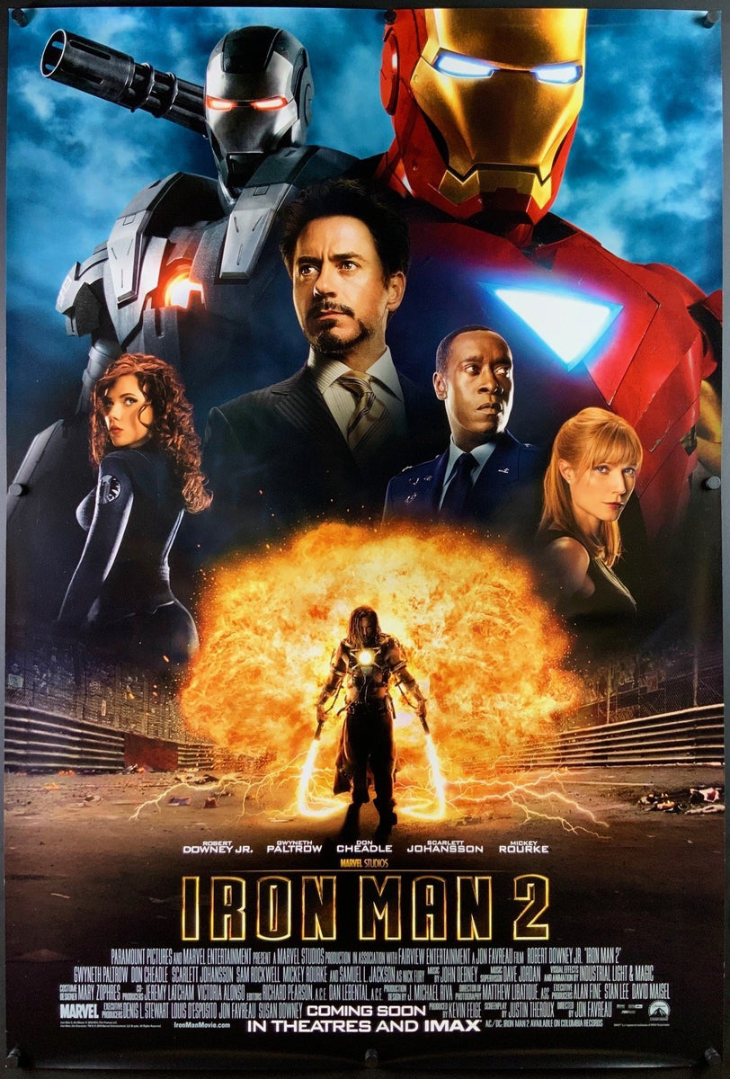 Iron Man 2 - 2010 - Original Movie Poster – Art of the Movies