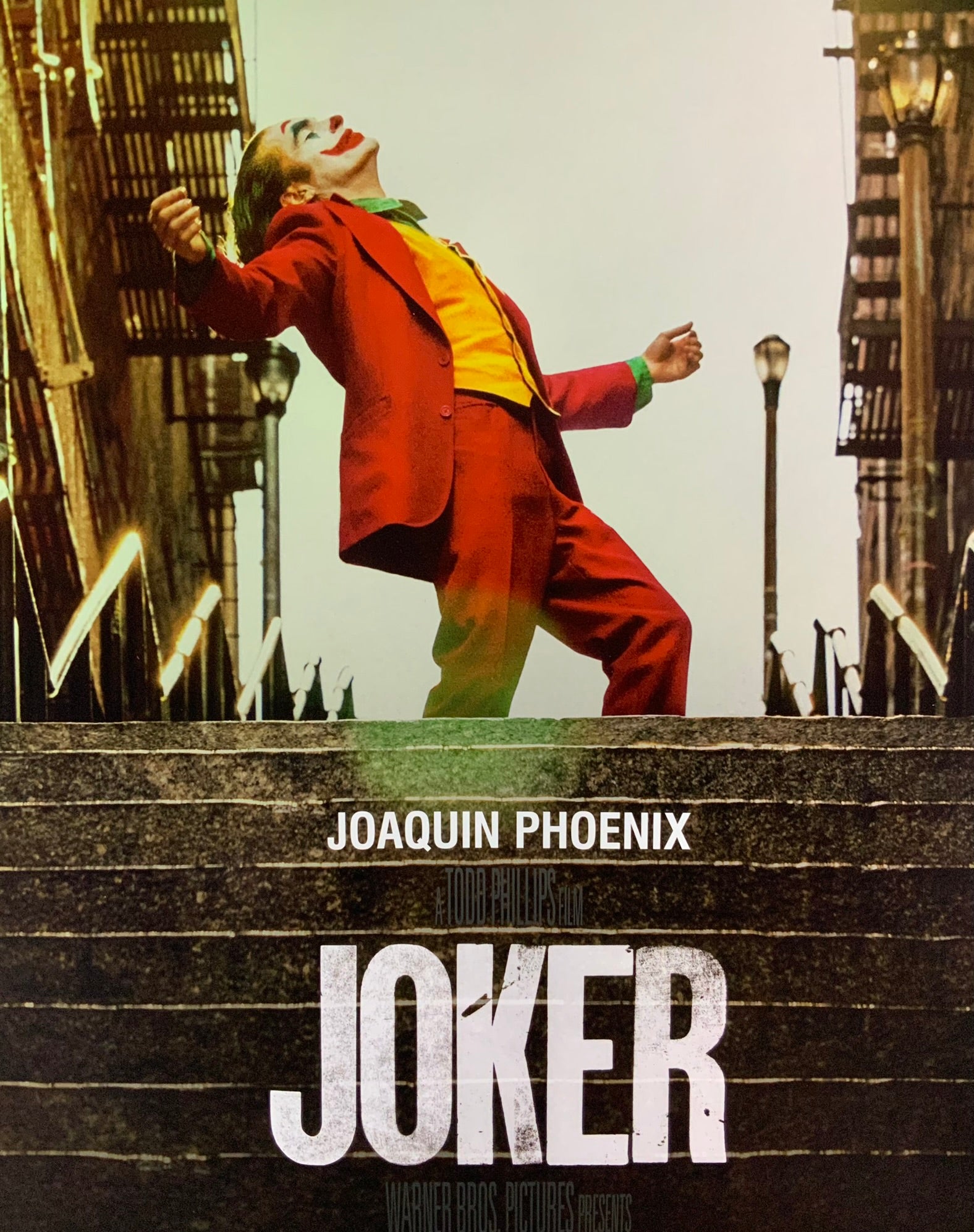 undskyld afrikansk Skoleuddannelse Joker - 2019 - Original Movie Poster - Art of the Movies