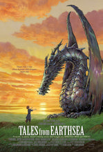 Load image into Gallery viewer, An original movie poster for the Studio Ghibli film Takes From Earthsea