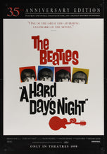 Load image into Gallery viewer, An original one sheet movie poster for the Beatles&#39; A Hard Day&#39;s Night