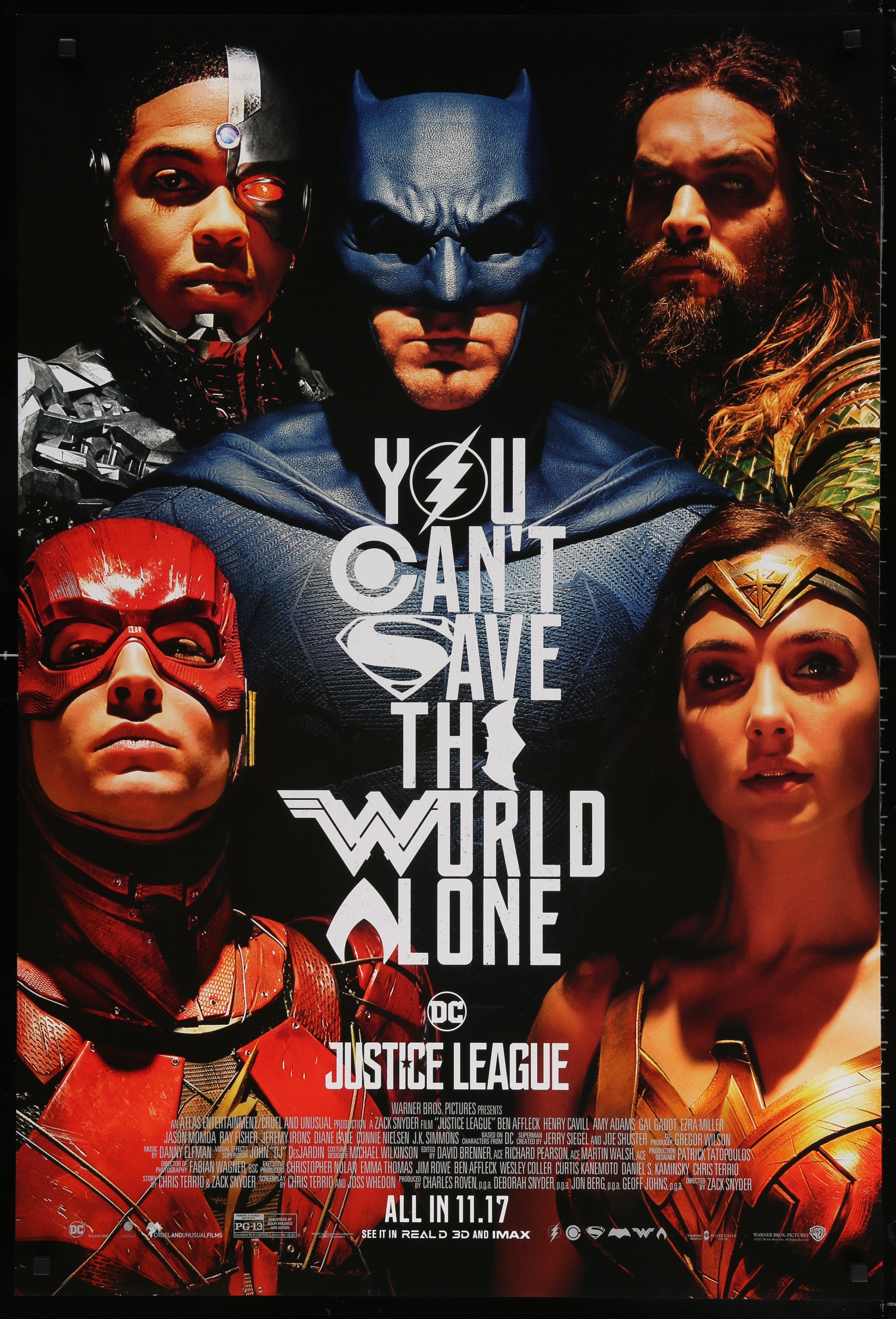 Poster Justice League 2017 Full Movie Justice League (2017)