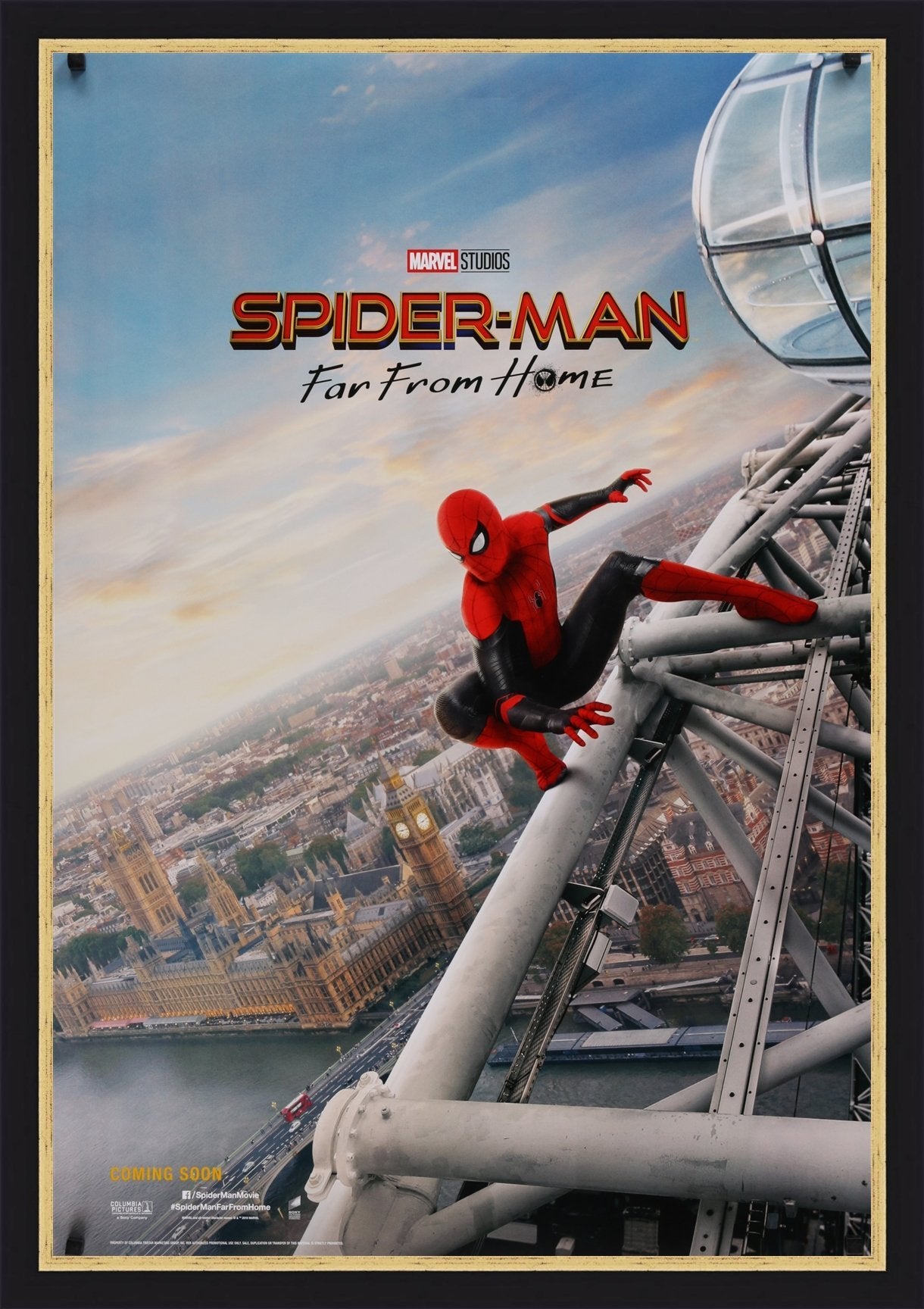 Spider Man Far From Home 2019 Original Movie Poster Art of the Movies