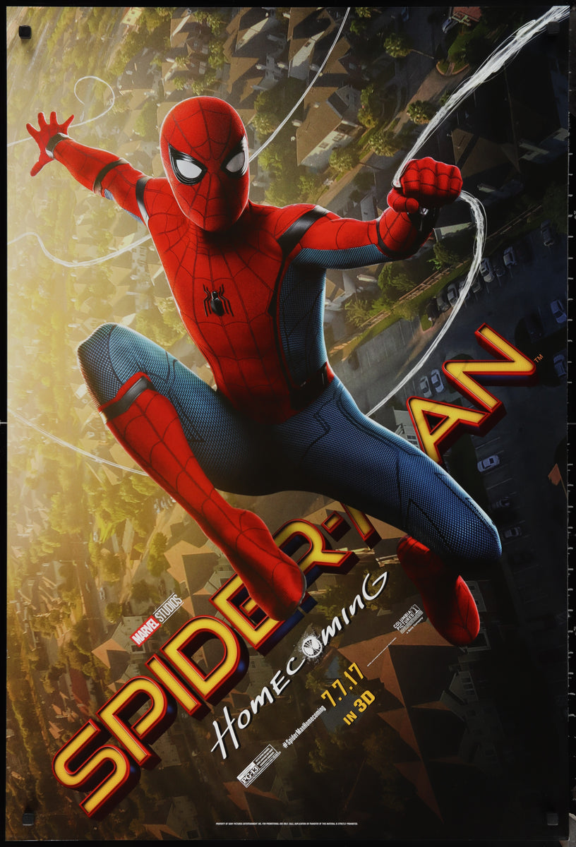 The 'Spider-Man: Homecoming' poster leans into Spidey's Avengers connection