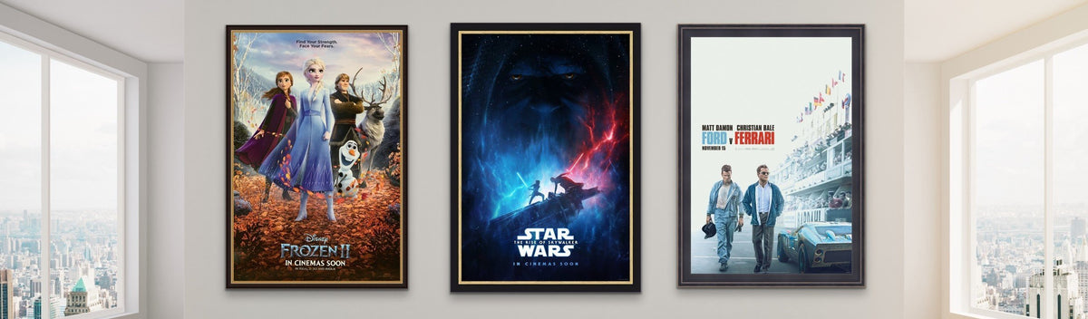 A selection of movie posters from 2019