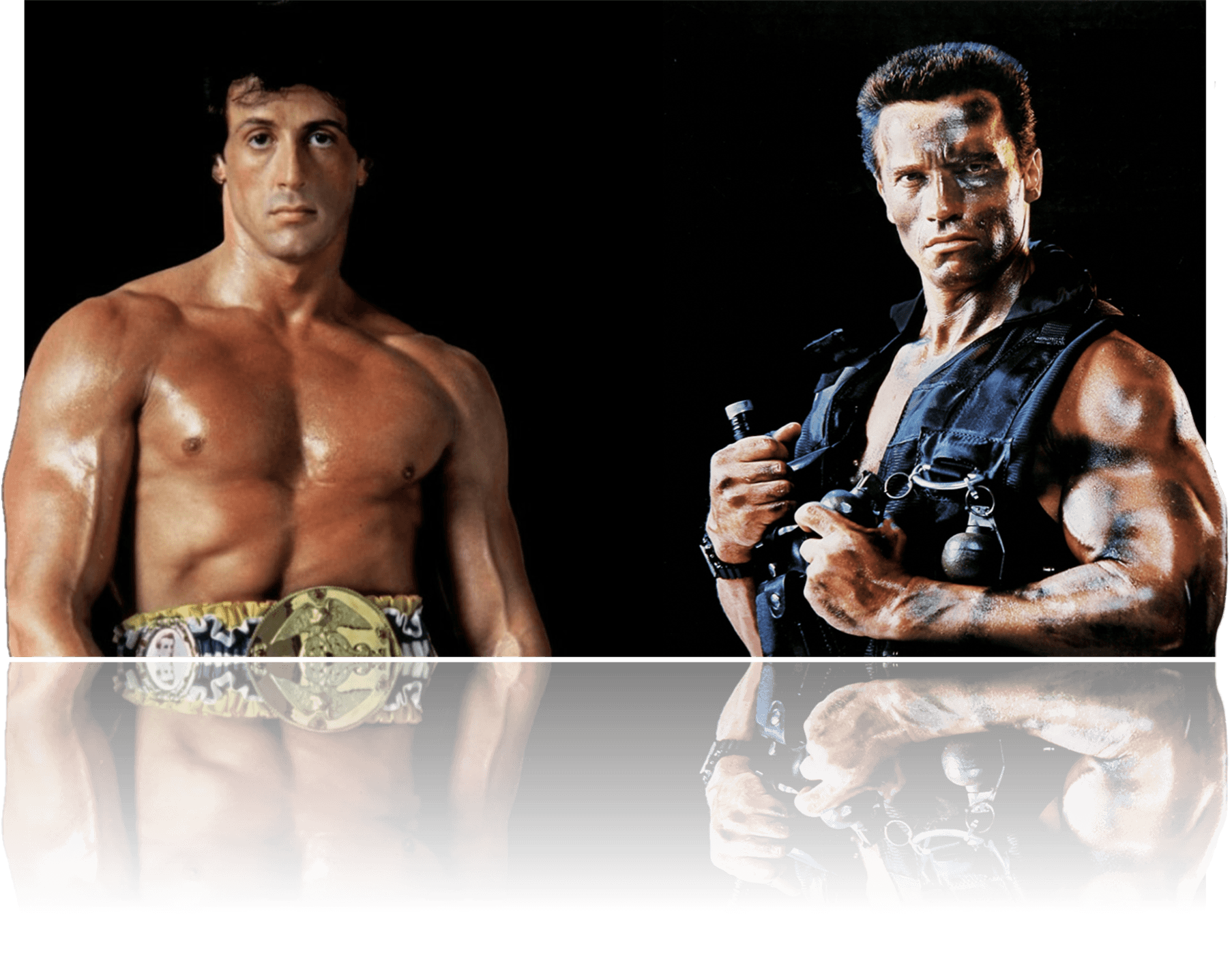 Sylvester Stallone Arnold Schwarzenegger Bruce Willis