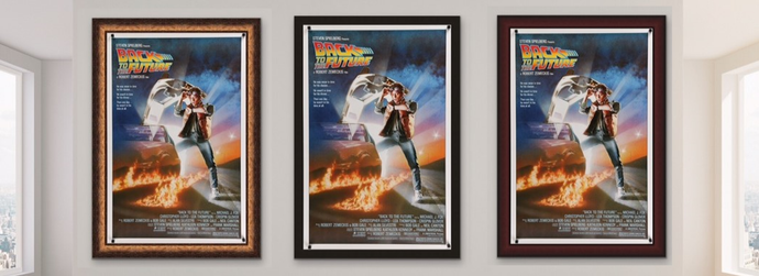 Framing Movie Posters - Choosing A Frame Colour To Enhance Your Poster....