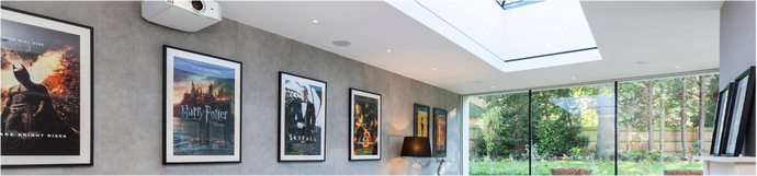 Movie Posters in a Stylish London Home...