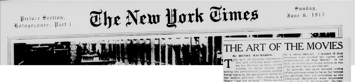 The New York Times, 6th June 1915