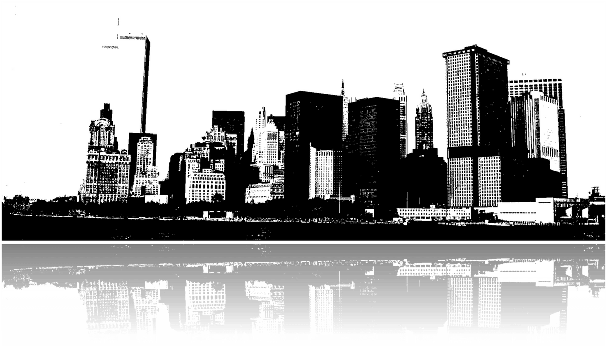 New York Skyline of the 1970s