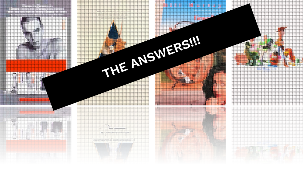 The Art of the Movies Pixelated Movie Poster Quiz