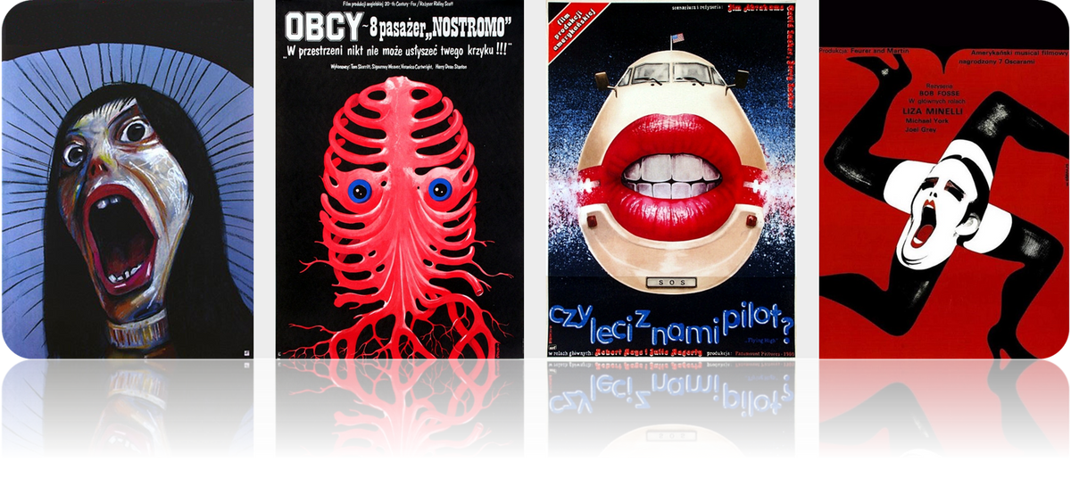 A set of Polish Movie Posters